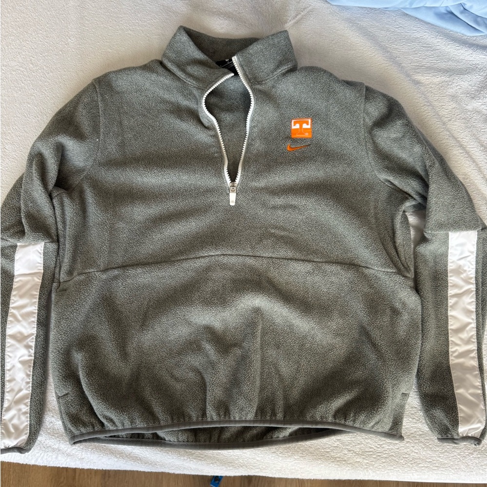 Gray Quarter-Zip Pullover Tennessee